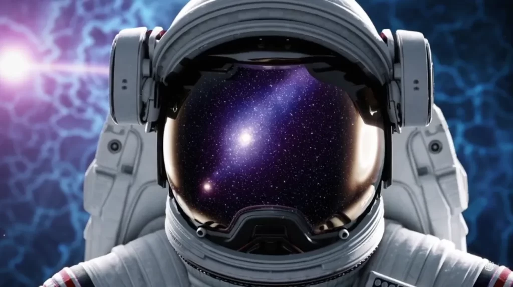 A imagem mostra um astronauta que representa a agência especializada em SEO.