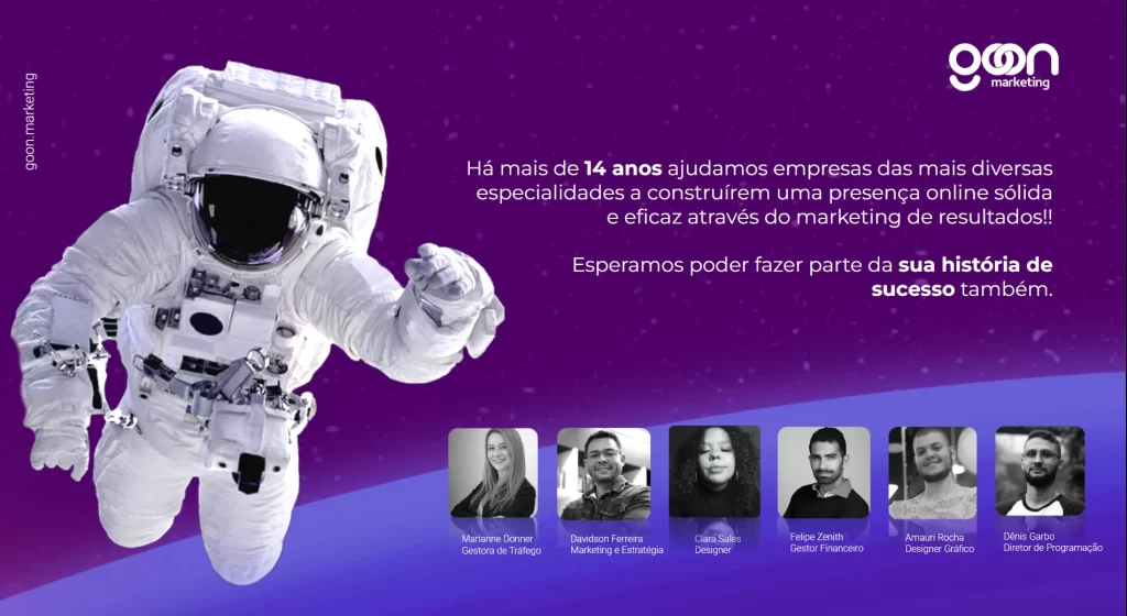 A imagem ilustra o blog post que fala sobre como contratar uma agência de marketing e uma equipe da GoOn Marketing
