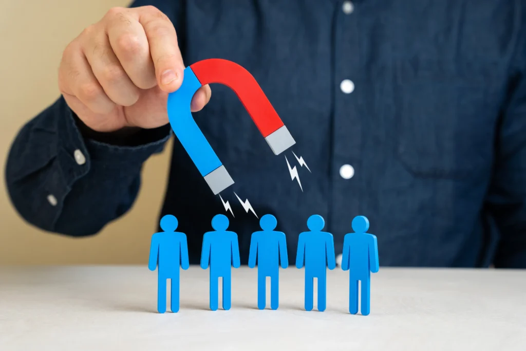 Estratégia de atração de leads para agência de marketing digital industrial